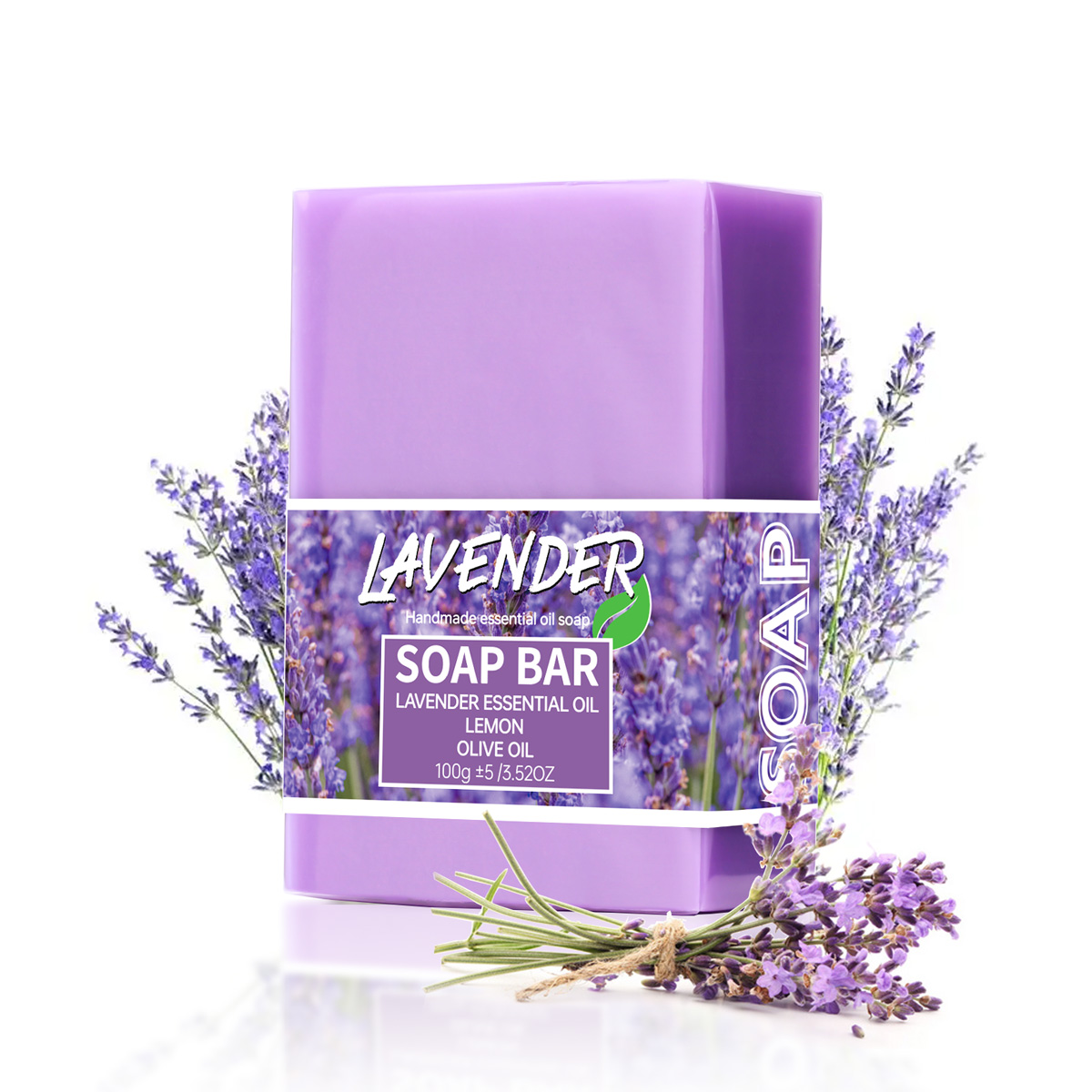 Lavender Oil - 100 г г глицериновое мыло ручной