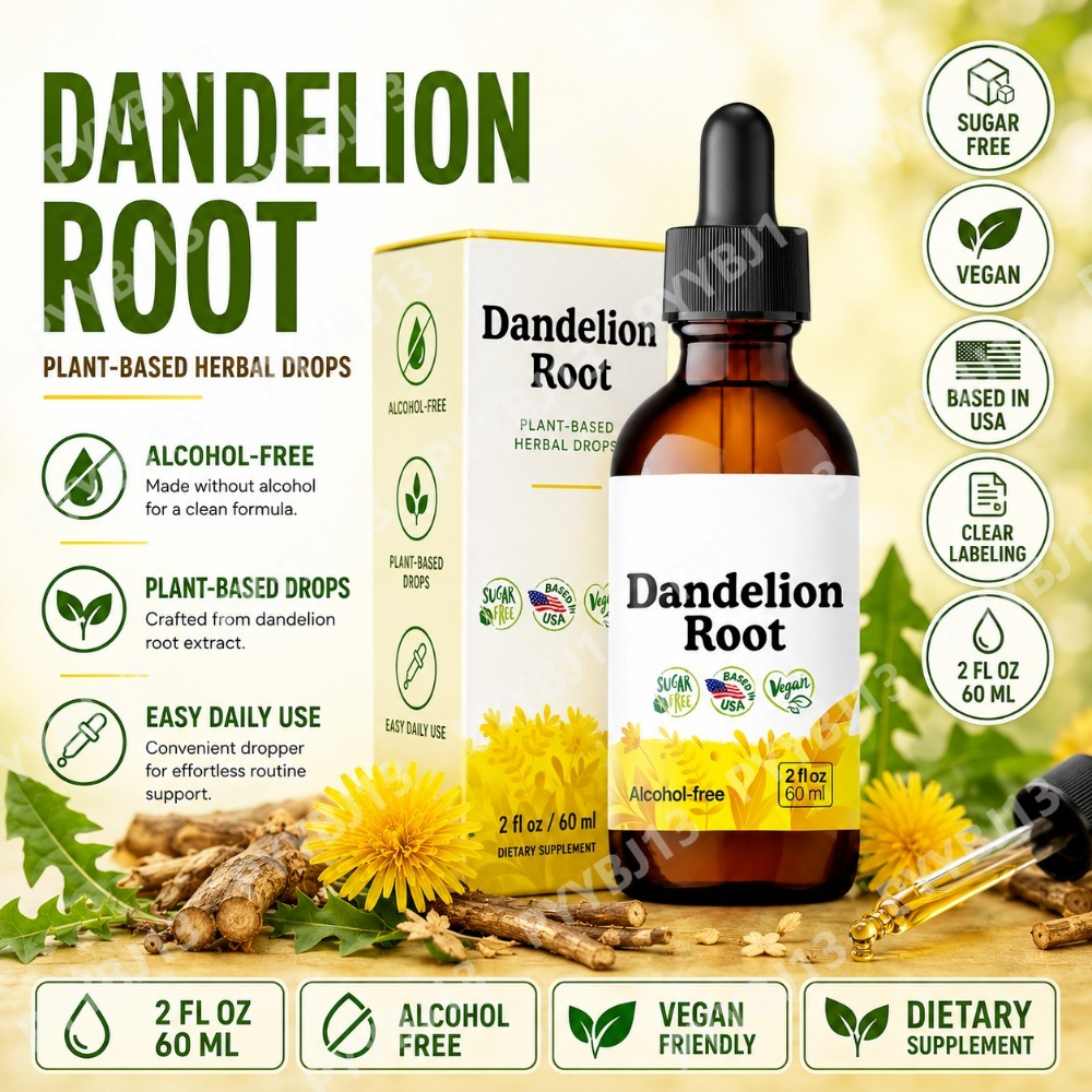 Herbal Tincture - Экстракт корня одуванчика для детоксикации и